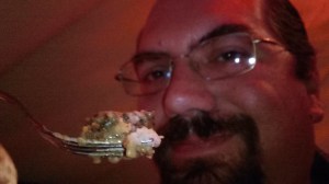 Haggis is very good. Its like a spicy sausage.