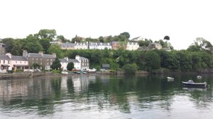 House looking over the docks in Ullapool