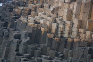 Rock formation at Giant's Causeway