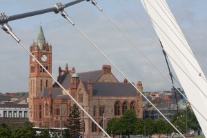 Guildhall from the Peace Bridge