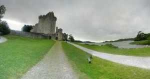 panoramic collection of castle near Killarney