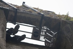Blarney Stone up close.