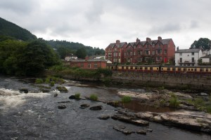 Upstream from the Corn Mill Bar