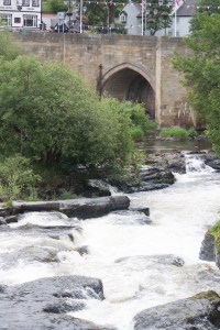 View of the river from the Corn Mill Bar