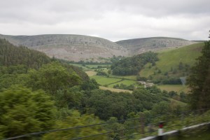 View from above Horseshoe Pass