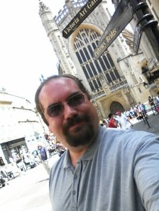 Me in front of Bath Abby